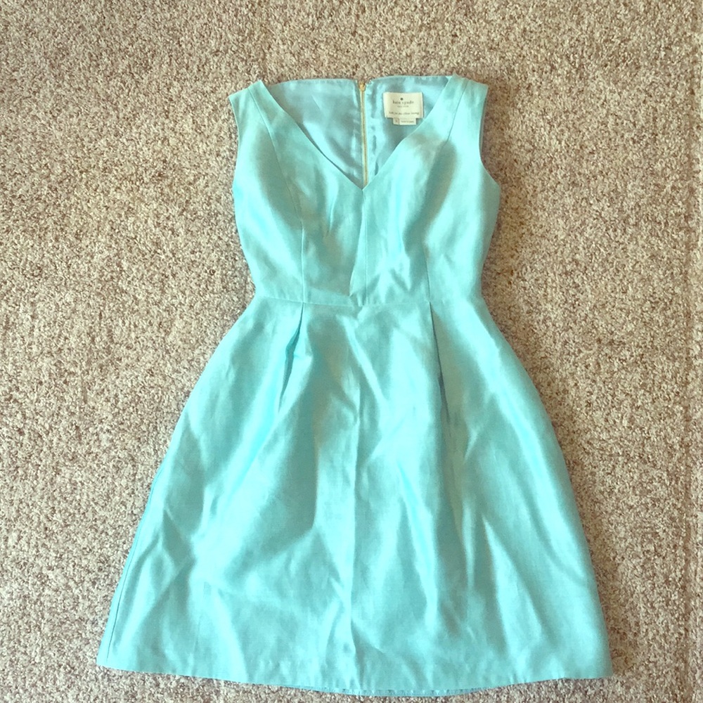 Kate Spade Silk baby blue dress